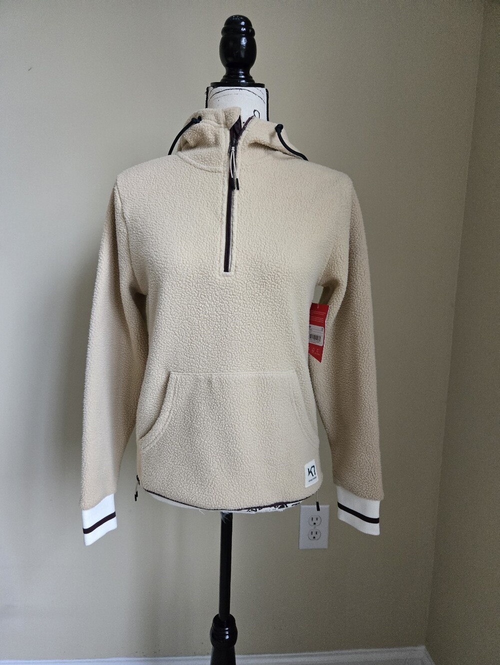Kari Traa Rothe Hlfkeece Hoodie Womens XS Oat